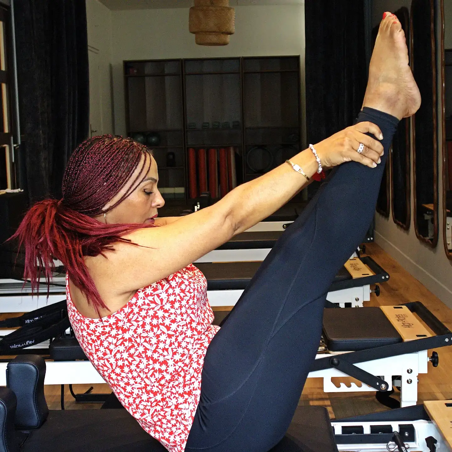 cours de matwork salwa pilates à Rennes